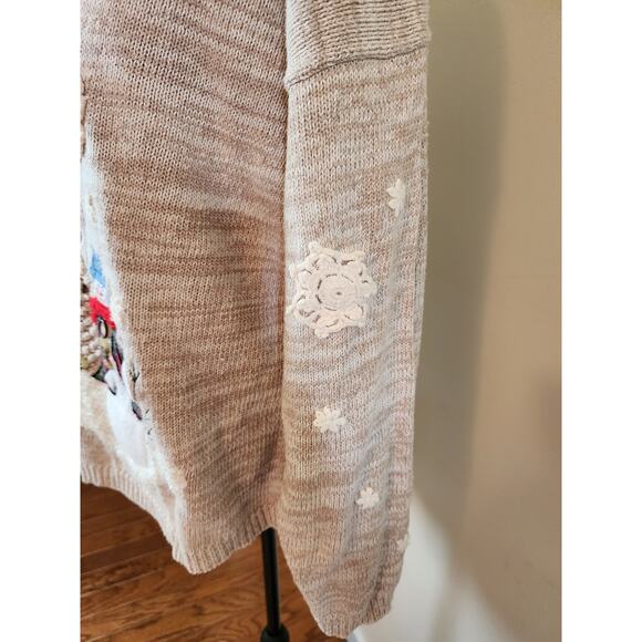 Ashley Hill Vintage Winter Holiday Sweater Xlarge - Picture 6 of 12